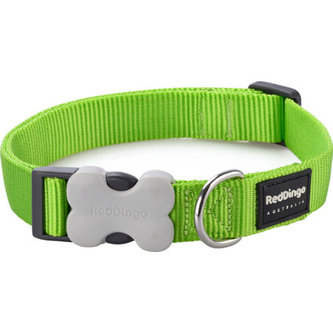 Obojek RD 12 mm x 20-32 cm - Jednobar. - Limetková