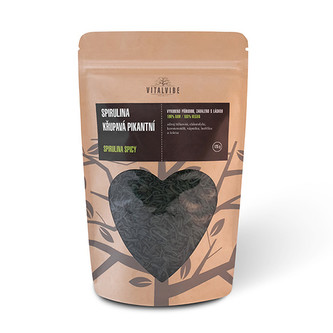 Vitalvibe Spirulina křupavá pikantní 125 g