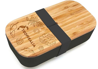 Tropikalia Lunch box M - Černý