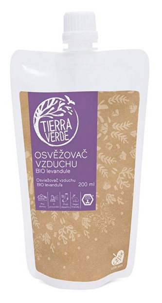 Tierra Verde Osvěžovač vzduchu – BIO levandule - náhradní náplň 200 ml
