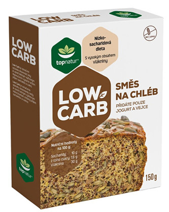 Topnatur Low Carb Směs na chléb 150 g