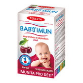 Terezia Company BABY IMUN sirup s hlívou a rakytníkem višeň 100 ml