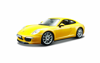 Bburago 1:24 Plus Porsche 911 Carrera S Yellow