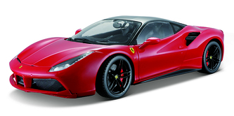 Bburago 1:18 Ferrari Signature series 488 GTB Red