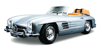 Bburago 1:18 Mercedes Benz 300 SL Touring (1957) Silver