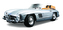 Bburago 1:18 Mercedes Benz 300 SL Touring (1957) Silver