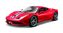 Bburago 1:18 Ferrari 458 Speciale Red