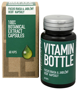 Vitamin Bottle Fucus řasa a jablečný ocet 60 kapslí