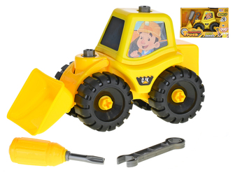 Auto shrnovač 18cm volný chod šroubovací s doplňky v krabičce