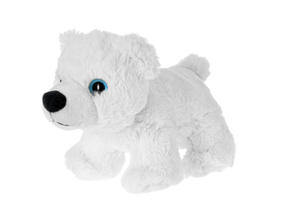 Medvěd lední plyšový 20cm 0m+ v sáčku