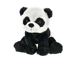 Panda plyšová 19cm sedící 0m+ v sáčku