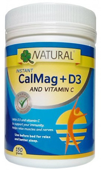Natural SK CalMag C + D3 práškový 150 g