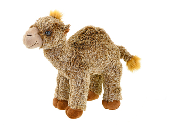 Velbloud plyšový 25cm stojící 0m+ v sáčku