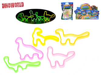 Náramek Friendz Bandz dinosaurus svítící ve tmě, 6 ks v sáčku