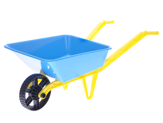 Kolečko na písek 72x29x25cm modré plast