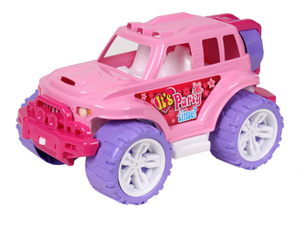 Auto SUV 35cm růžové