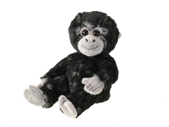 Gorila plyšová 18cm sedící 0m+ v sáčku