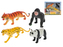 Zvířátka safari 8-15cm 4ks v krabičce