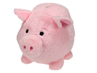 Pokladnička prasátko plyšové 30cm