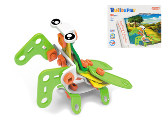 Stavebnice hmyz šroubovací 36dílků v krabičce