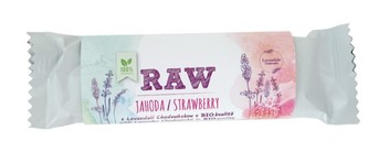 BIO Levandule Chodouňská BIO RAW jahodová tyčinka s Levandulí Chodouňskou 50 g