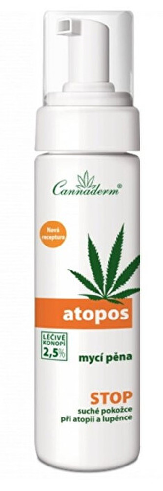 Cannaderm Cannaderm Atopos mycí pěna 180 ml