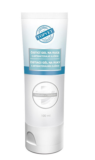 Topvet Antibakteriální gel na ruce - Hedvábí 100 ml