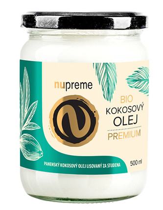 Nupreme Kokosový olej 500 ml BIO