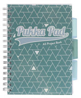 Pukka Pad Projektový blok Glee A5, papír 80g, 100 listů, zelený
