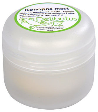 Delibutus Konopná mast 50 ml