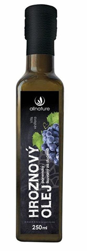 Allnature Hroznový olej 250 ml