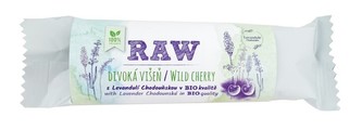 BIO Levandule Chodouňská BIO RAW tyčinka Divoká višeň s Levandulí Chodouňskou 50 g