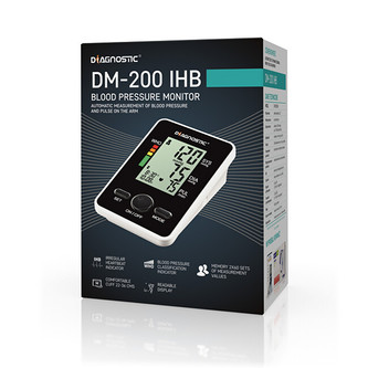 Biotter Pharma DIAGNOSTIC Tlakoměr automatický pažní DM-200 IHB