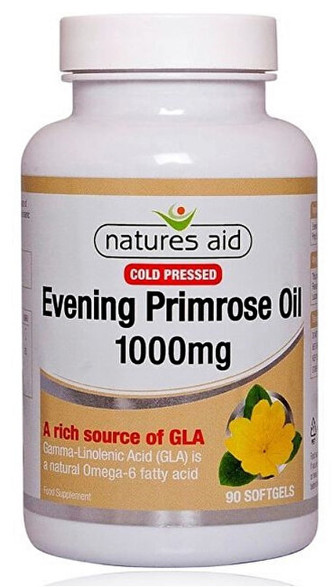 Natures Aid Pupalka dvouletá 1000 mg - 90 tobolek Natures Aid Pupalka dvouletá 1000 mg - 90 tobolek