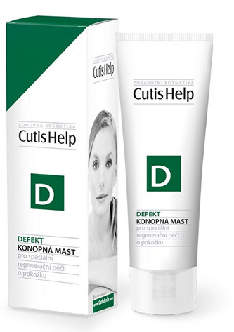 Cutishelp DEFEKT konopná mast 50 ml