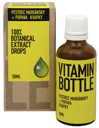 Vitamin Bottle Ostropestřec mariánský + pampeliška 50 ml