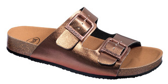 Scholl Zdravotní obuv - GREENY MULE - Bronze 40