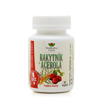 EkoMedica Czech Rakytník+Acerola 60 kapslí