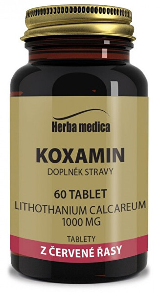 HerbaMedica Koxamin  62g - kosti klouby, přírodní vápník 100 tablet