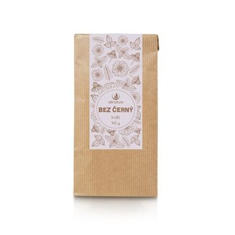 Allnature Černý bez květ 40 g