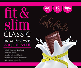 Fit & Slim Fit & Slim CLASSIC - Čokoláda
