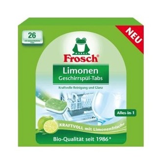 Frosch Frosch EKO Tablety do myčky vše v 1 Citrón 26 tablet