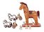 Small Foot Třívrstvé pěnové 3D puzzle Trojský kůň