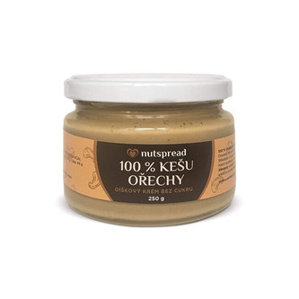 Nutspread 100% kešu máslo Nutspread 250 g
