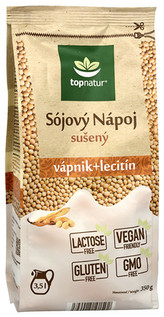 Topnatur Sojový nápoj vápník a lecitin 350 g