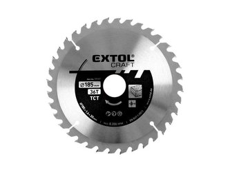 Kotouč pilový s SK plátky 185x1,4x30mm EXTOL CRAFT 19107