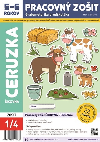 Šikovná ceruzka, grafomotorika pre 5-6 ročné deti Šikovná ceruzka, grafomotorika pre 5-6 ročné deti