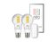 Chytrá WiFi žárovka LED E27 5W bílá IMMAX NEO 07089BD 2ks + dálkový ovladač