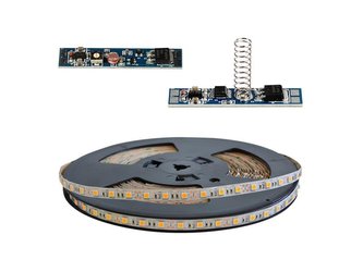 LED pásek sada 20m 12V 5050 60LED/m IP20 max. 14,4W/m bílá teplá extra, gold + TD311 + LSS309