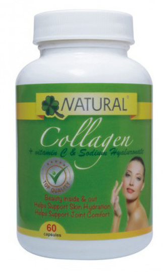 Natural SK Kolagen + C + kyselina hyaluronová 60 kapslí